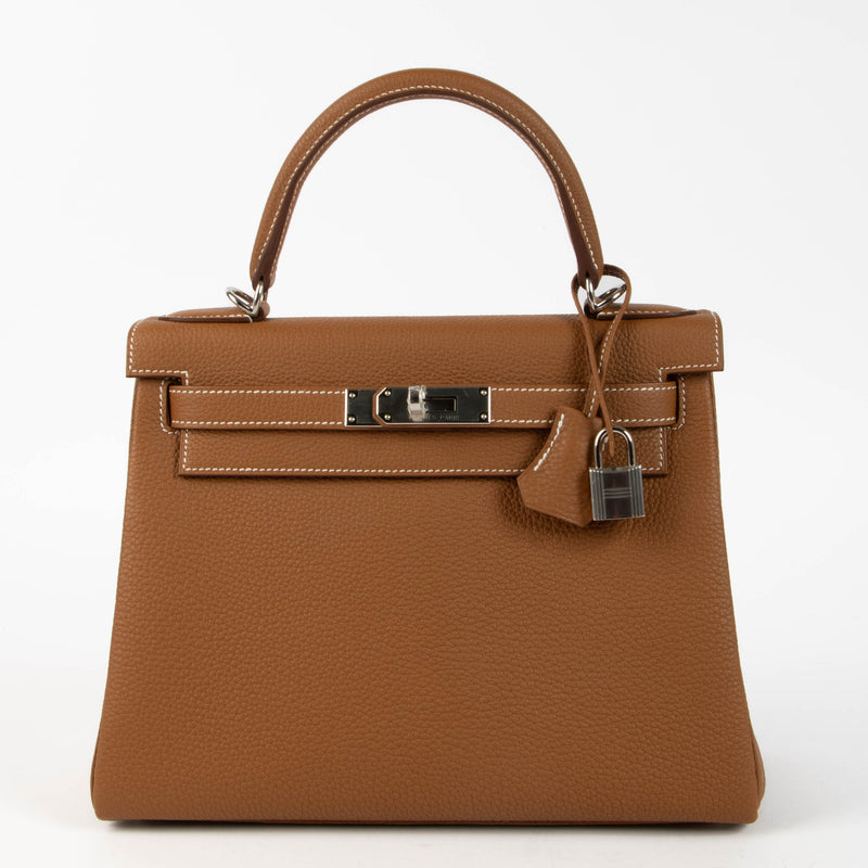 Hermès Kelly 28 Gold Togo PHW
