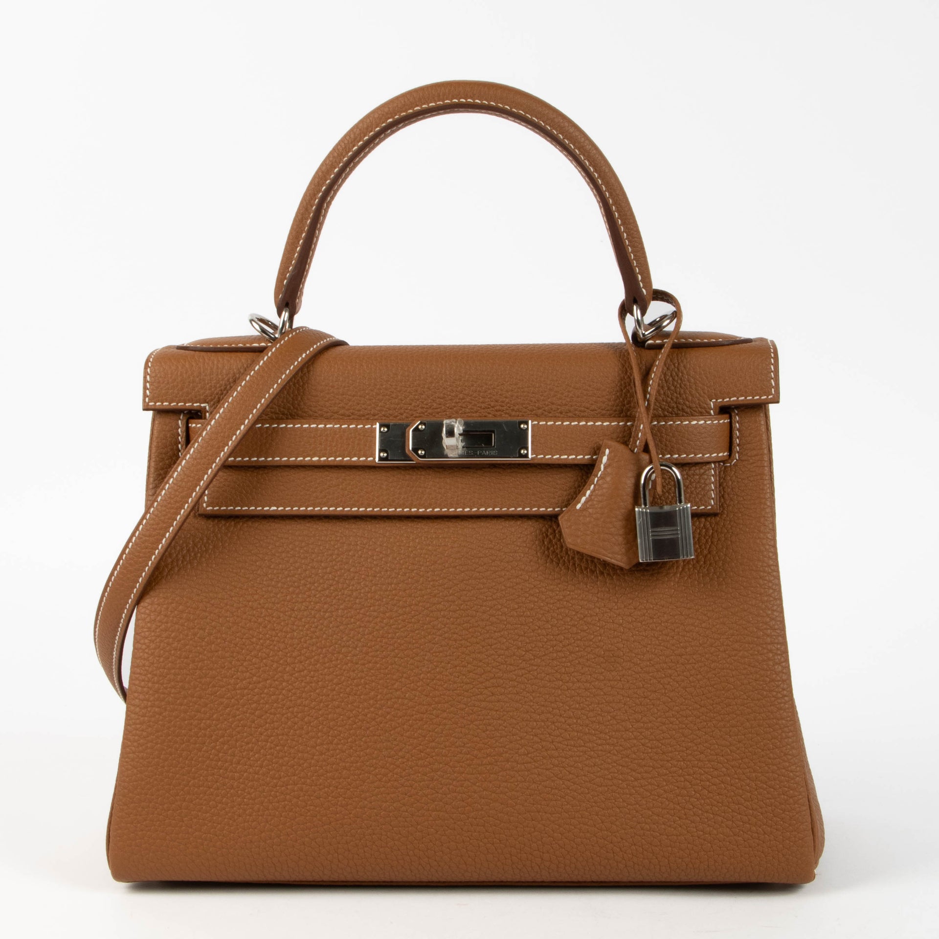 Hermès Kelly 28 Gold Togo PHW