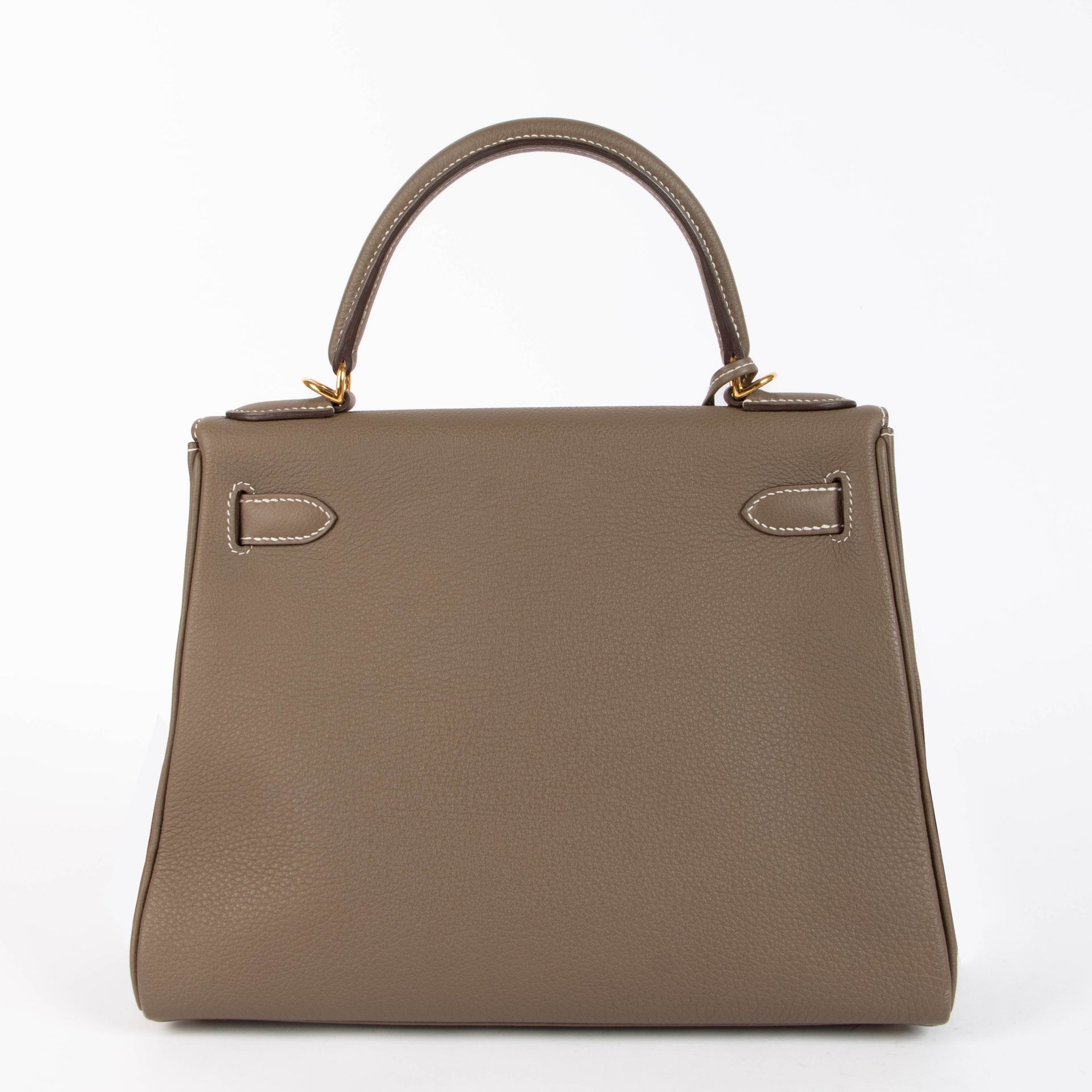 Hermès Kelly 28 Etoupe Togo GHW