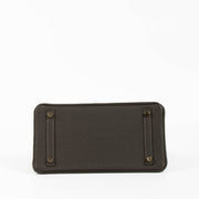 Shop the authentic Hermès Birkin 30 Bai Brun Togo GHW second hand Labellov.com