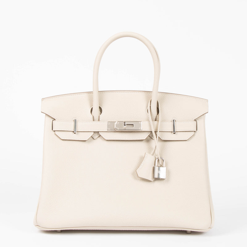 Hermes Birkin 30 Craie Togo PHW