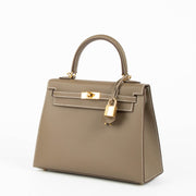 Shop the authentic Hermès Kelly II 25 Epsom Etoupe GHW brand-new on Labellov.com