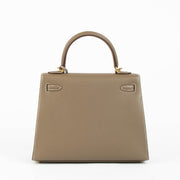 Shop the authentic Hermès Kelly II 25 Epsom Etoupe GHW brand-new on Labellov.com