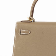 Shop the authentic Hermès Kelly II 25 Epsom Etoupe GHW brand-new on Labellov.com