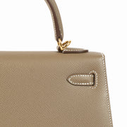 Shop the authentic Hermès Kelly II 25 Epsom Etoupe GHW brand-new on Labellov.com