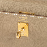 Shop the authentic Hermès Kelly II 25 Epsom Etoupe GHW brand-new on Labellov.com