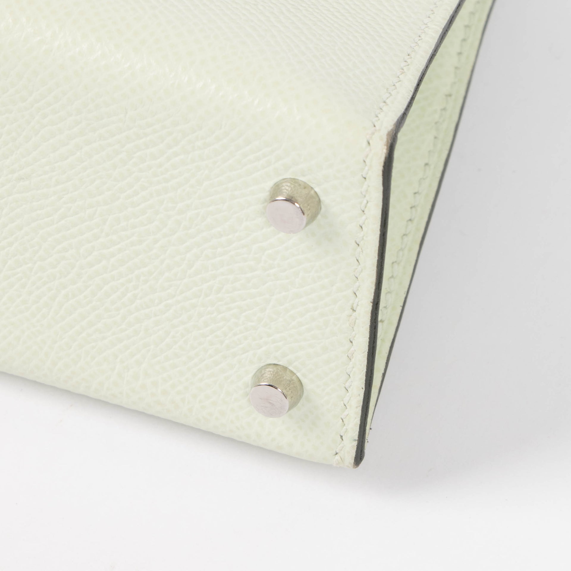 Hermès Kelly Mini II Vert Fizz Epsom PHW
