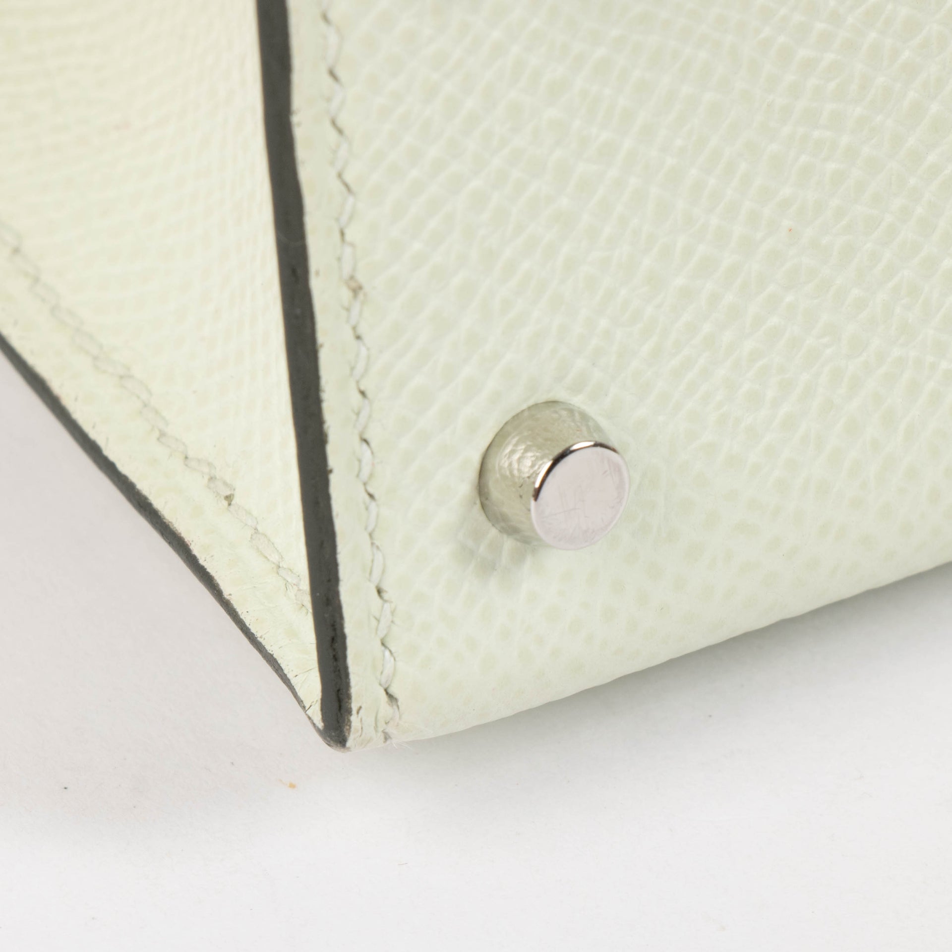Hermès Kelly Mini II Vert Fizz Epsom PHW