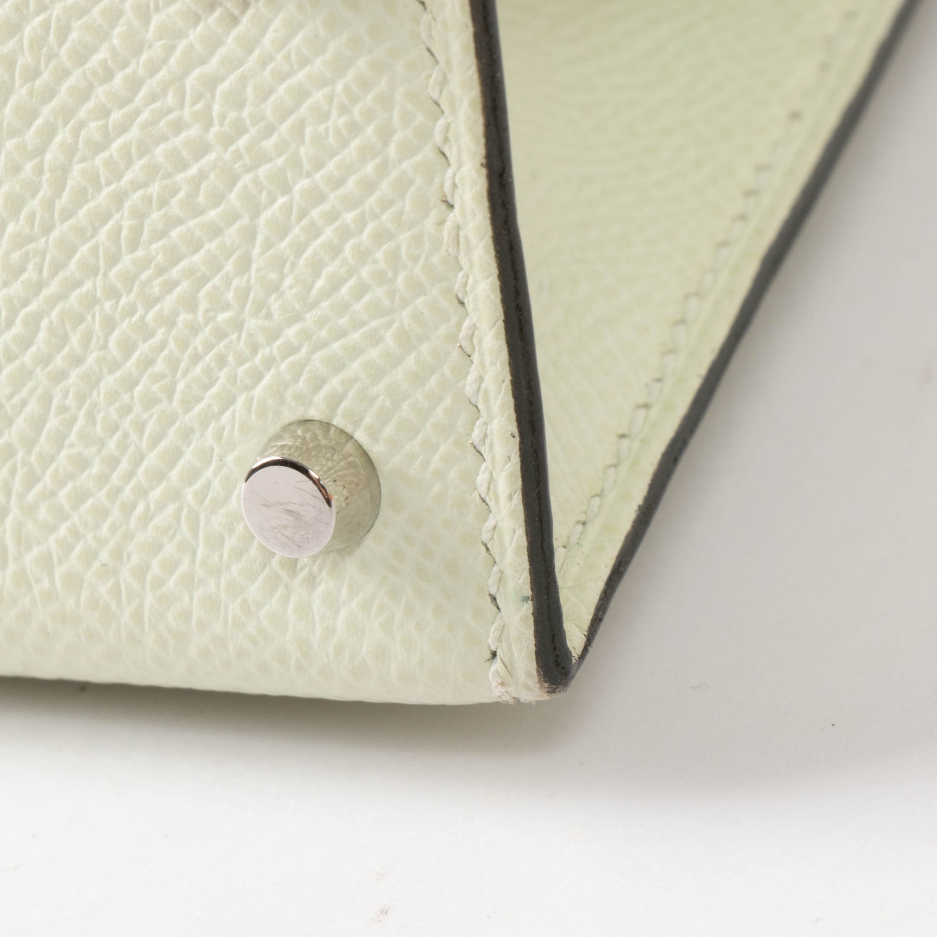 Hermès Kelly Mini II Vert Fizz Epsom PHW