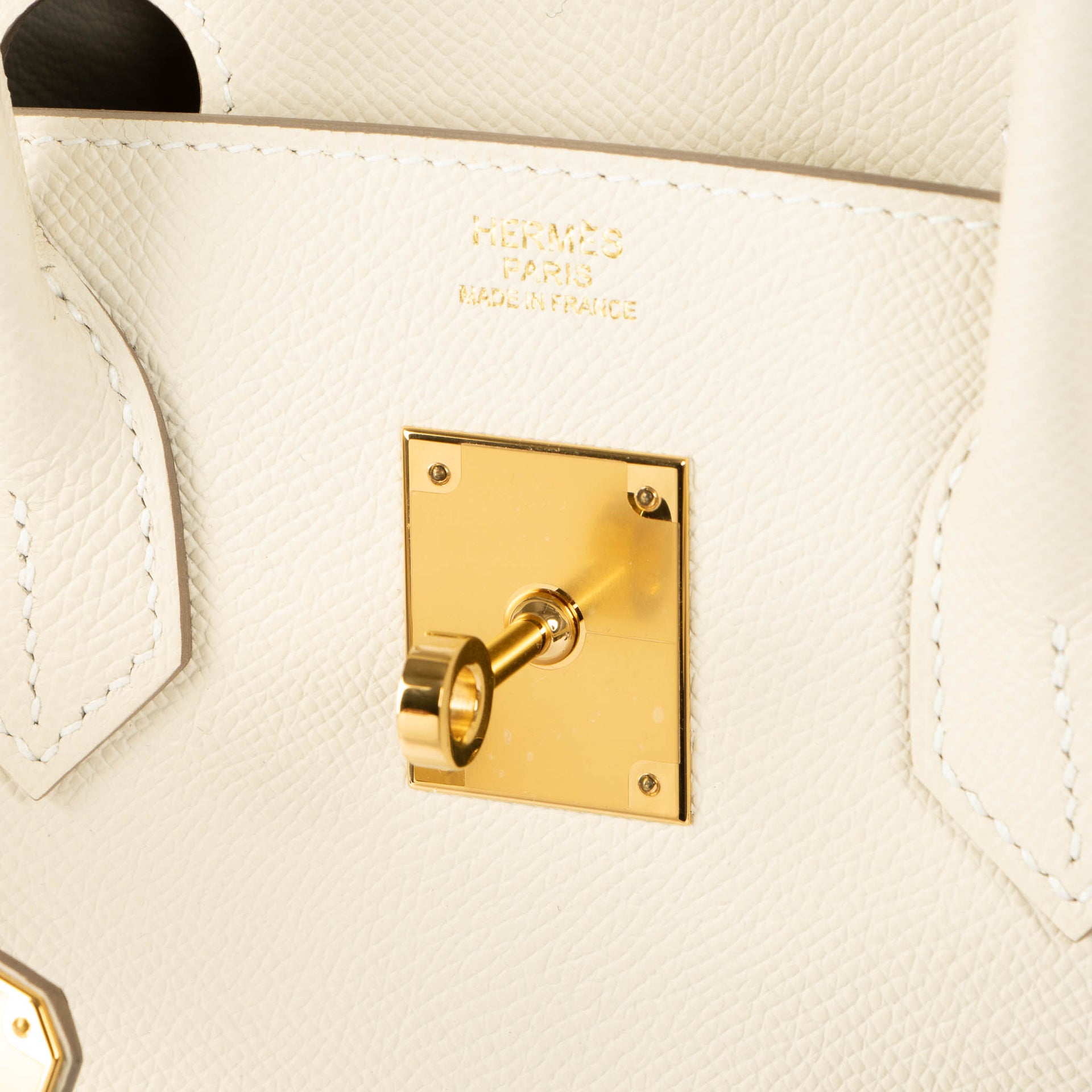 Hermes Birkin 30 Craie Epsom GHW