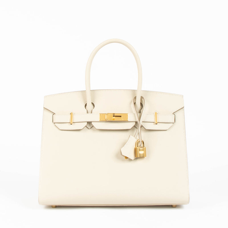 Hermes Birkin 30 Craie Epsom GHW