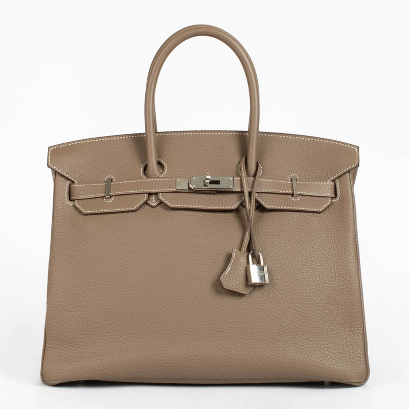 Hermès Birkin 35 Etoupe Togo PHW