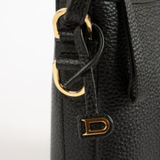 Shop this authentic Delvaux Black Taurillon Soft Pin Swing Bag Pre-Loved on Labellov.com