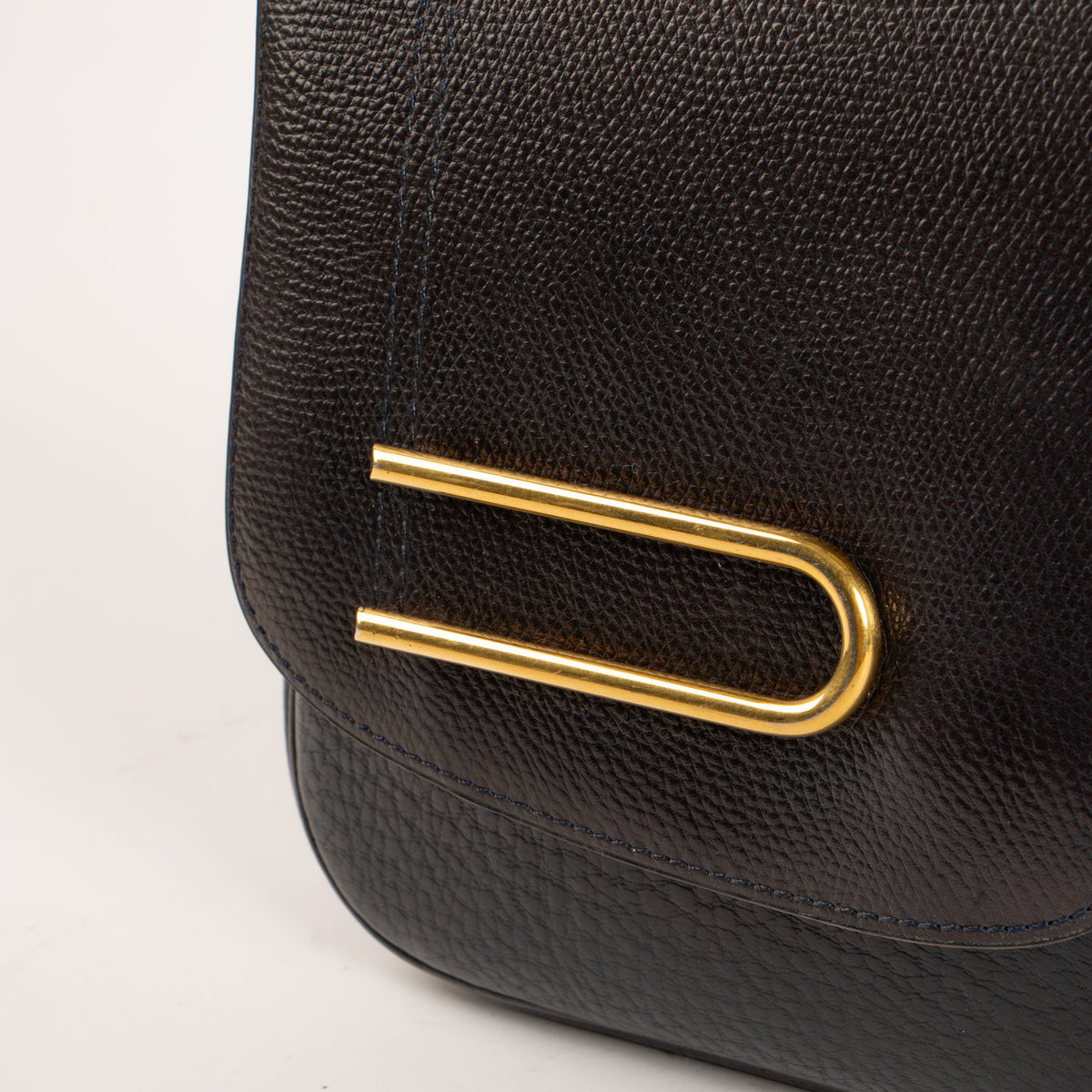 Shop this authentic Delvaux Vintage Blue Clutch Pre-Loved on Labellov.com