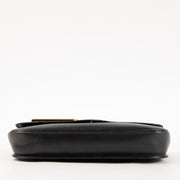 Shop this authentic Delvaux Vintage Blue Clutch Pre-Loved on Labellov.com