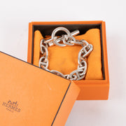 Shop this authentic Hermes Sterling Silver Chaine d'Ancre TGM Bracelet Pre-Loved on Labellov.com