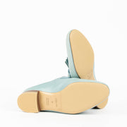 Shop these authentic Hermès Baby Blue Loafers - Size 38 pre-loved on Labellov.com 