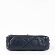 Shop this 100% authentic Chanel Navy Lambskin Small Chanel 19 Bag at Labellov.com