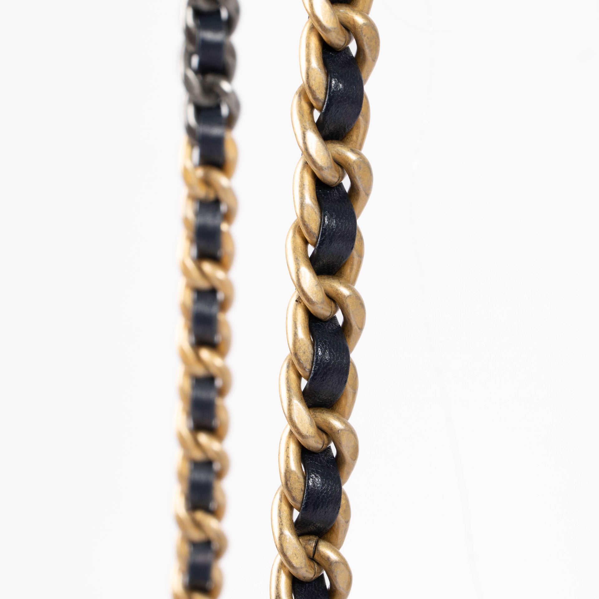 Shop this 100% authentic Chanel Navy Lambskin Small Chanel 19 Bag at Labellov.com