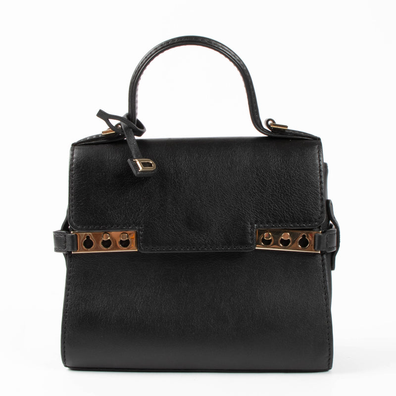 Delvaux Black Supple Calf Micro Tempête Bag