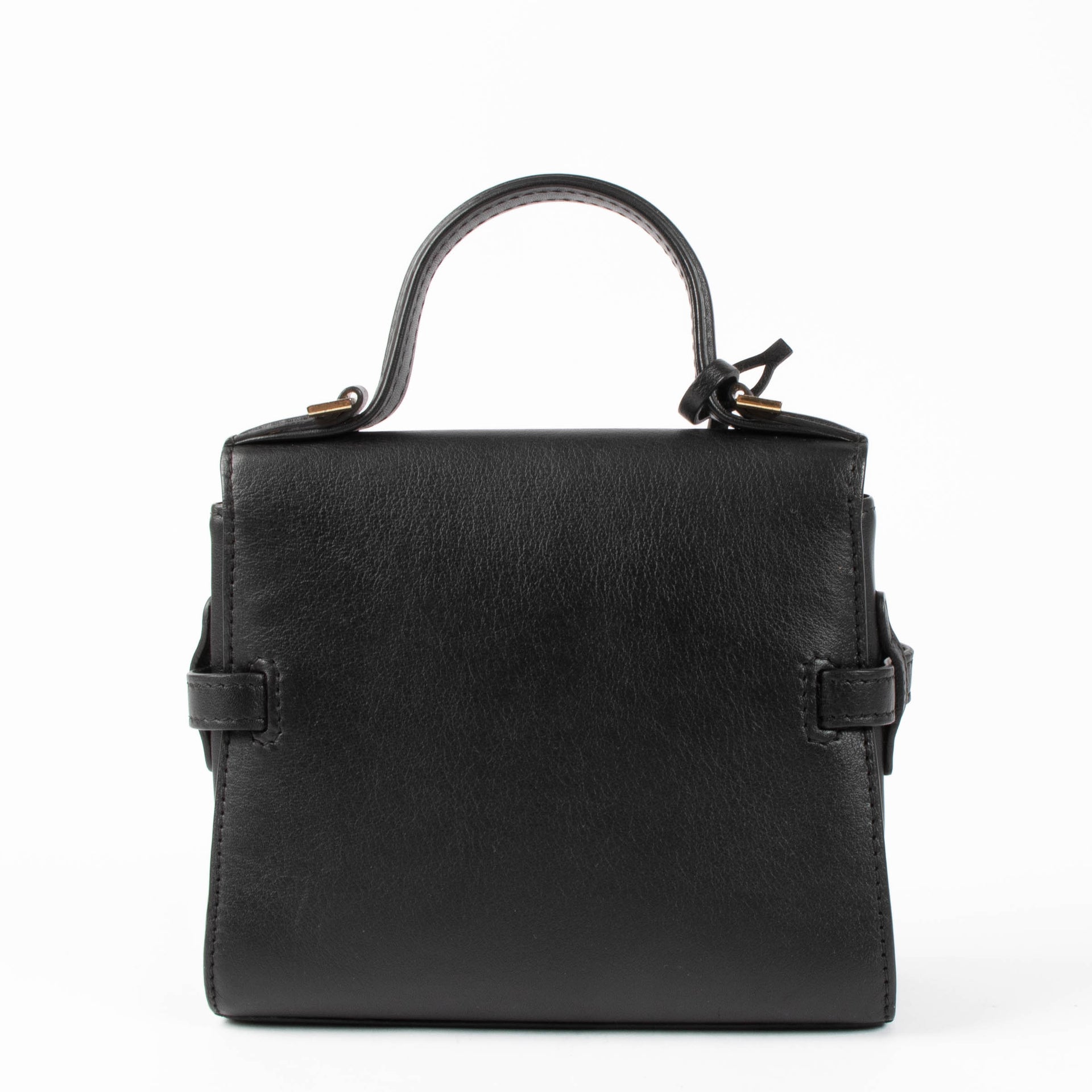Delvaux Black Supple Calf Micro Tempête Bag