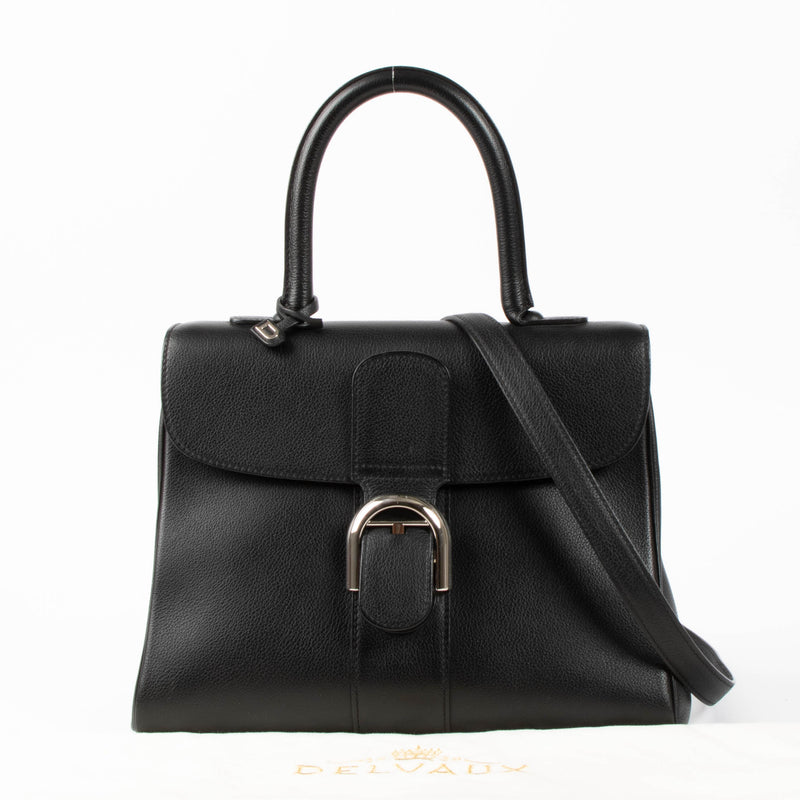 Delvaux Black Sellier Brillant MM Bag