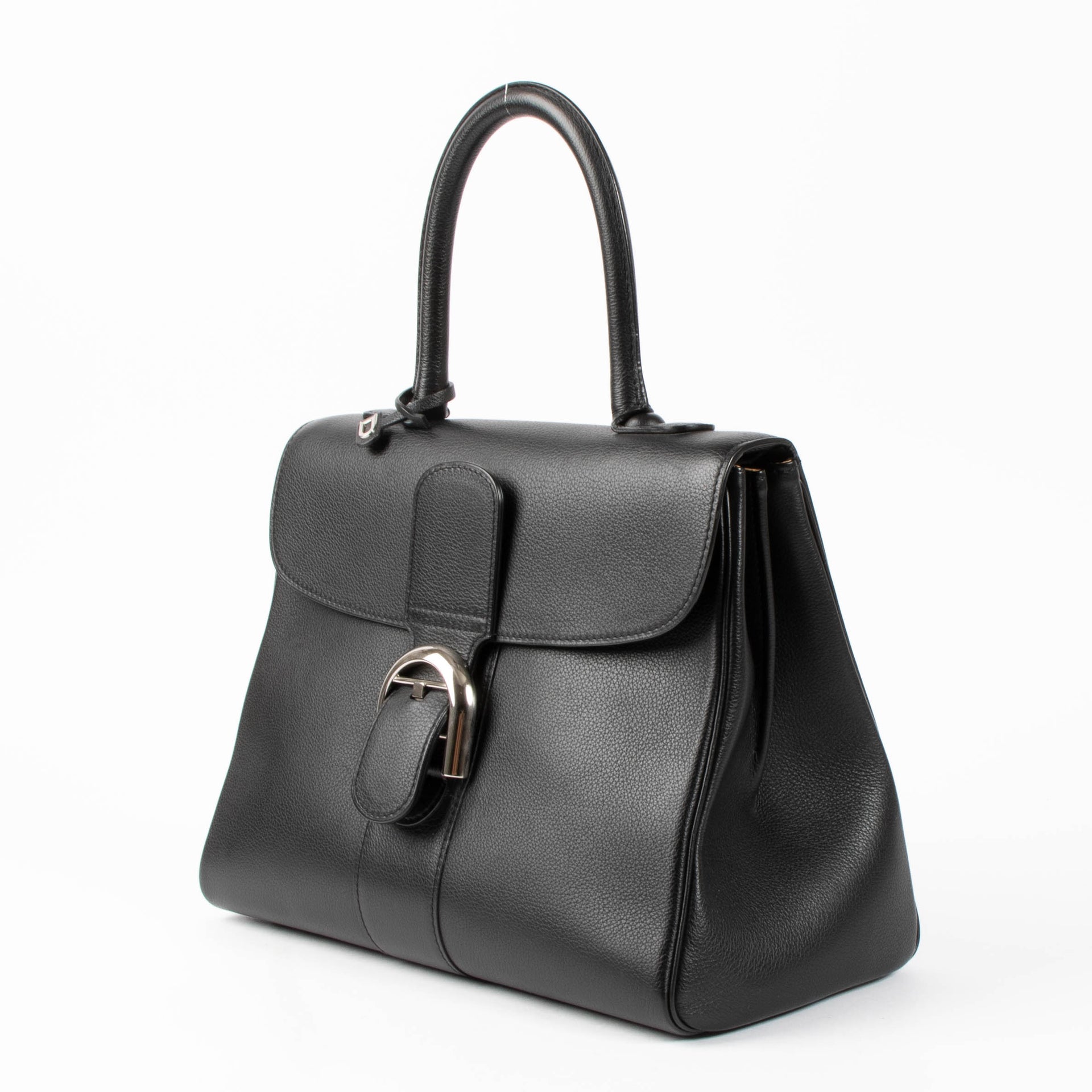 Delvaux Black Sellier Brillant MM Bag