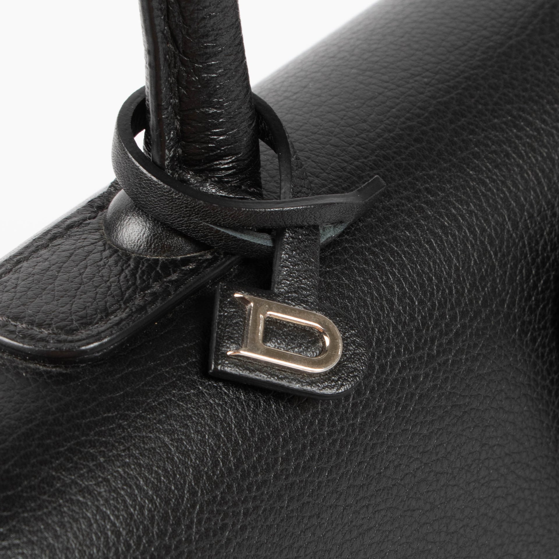 Delvaux Black Sellier Brillant MM Bag