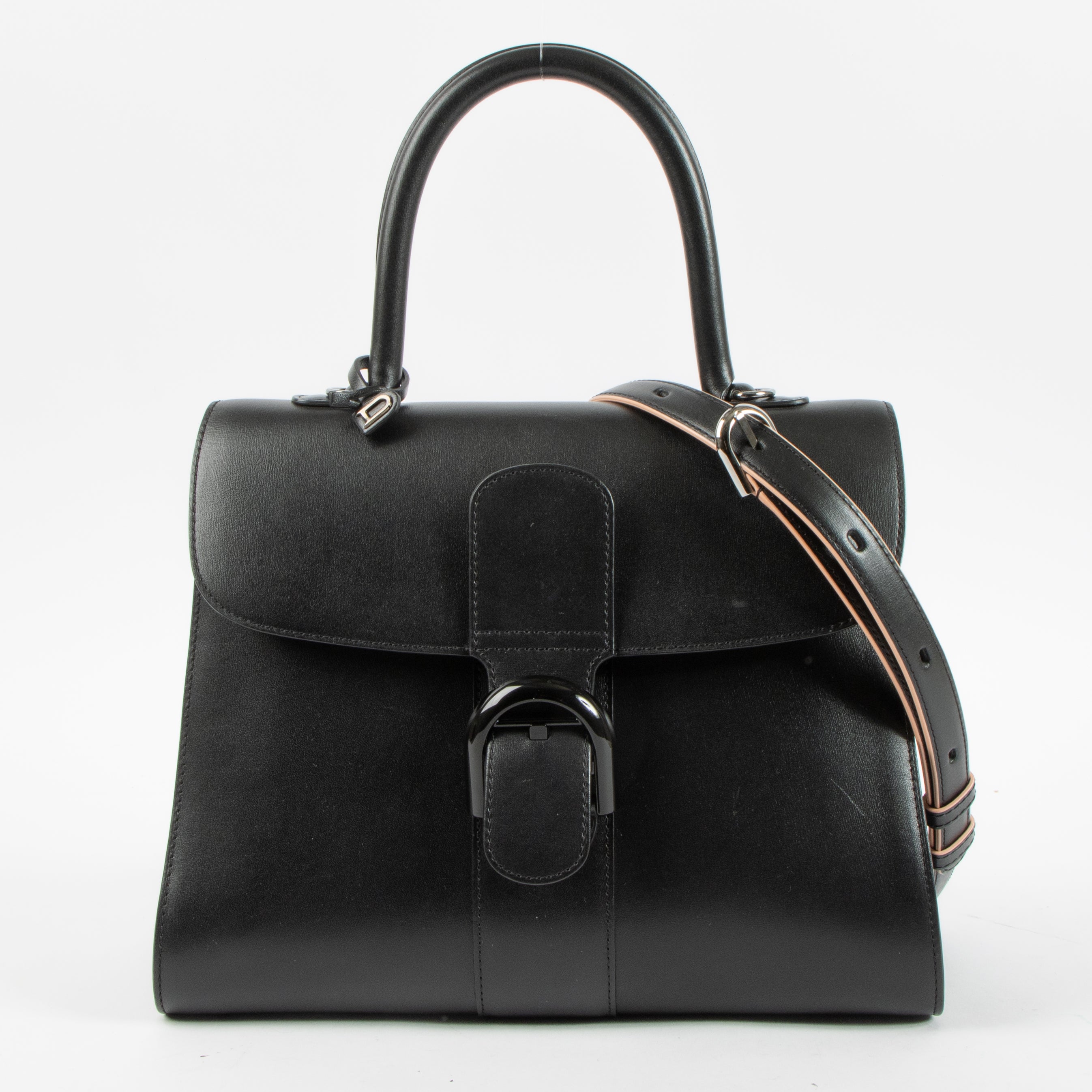 Delvaux Black Box Calf Brillant MM Magic Bag – Labellov