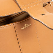 Shop this authentic Delvaux Cognac Brillant Mini pre-loved on Labellov.com