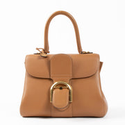 Shop this authentic Delvaux Cognac Brillant Mini pre-loved on Labellov.com
