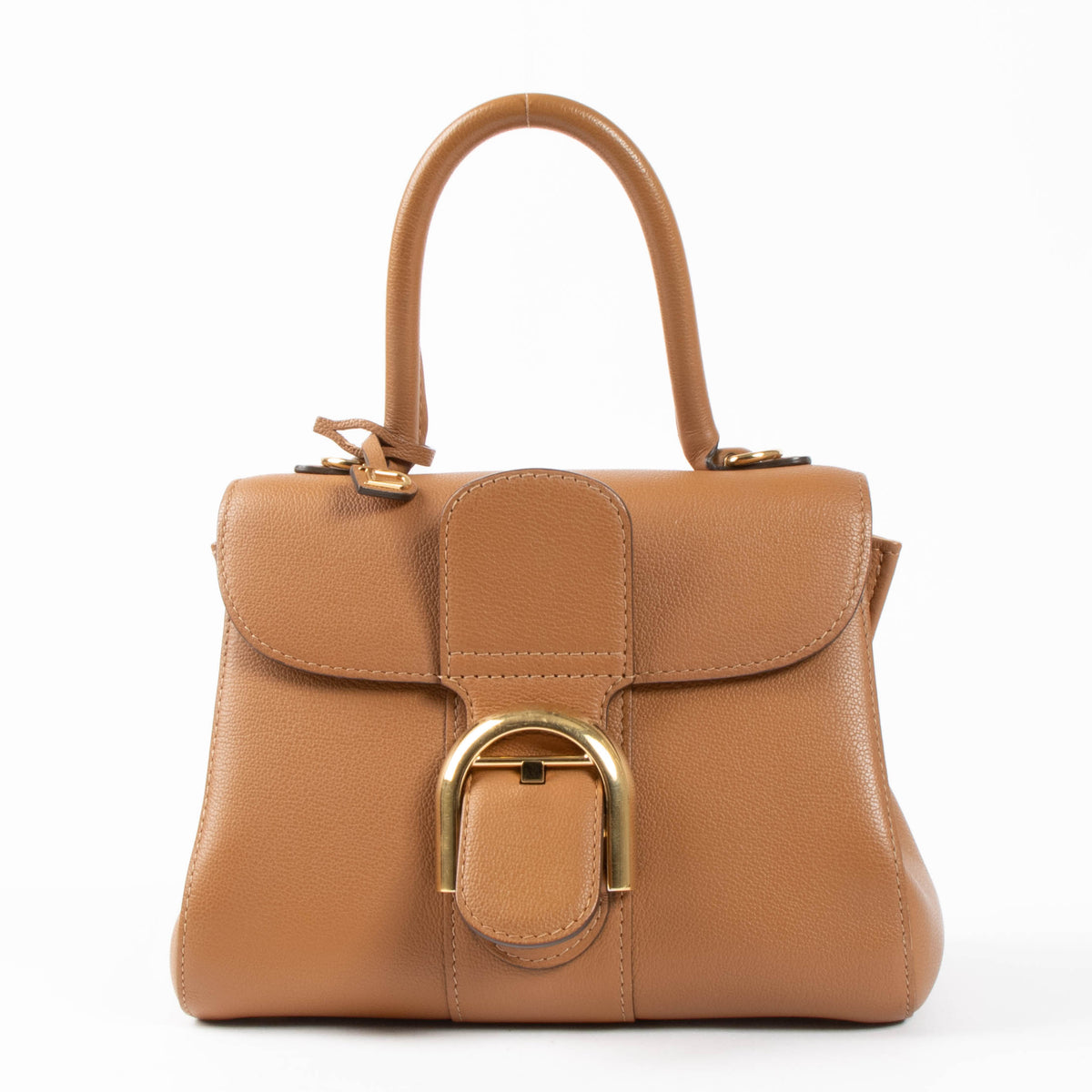 Shop this authentic Delvaux Cognac Brillant Mini pre-loved on Labellov.com