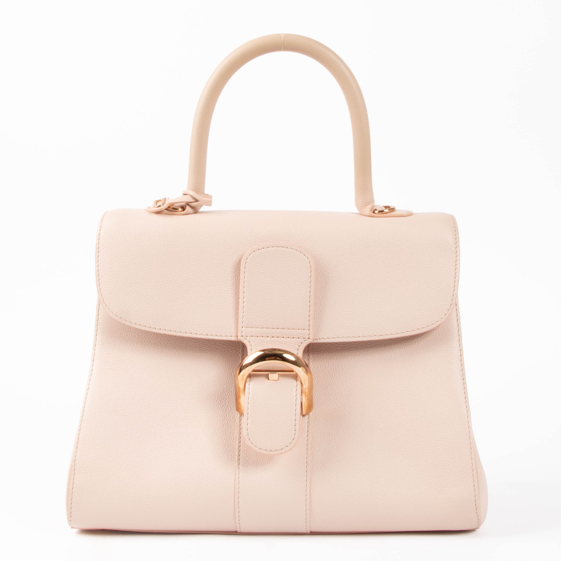 Delvaux Nude Rodeo Calf Brillant MM Bag