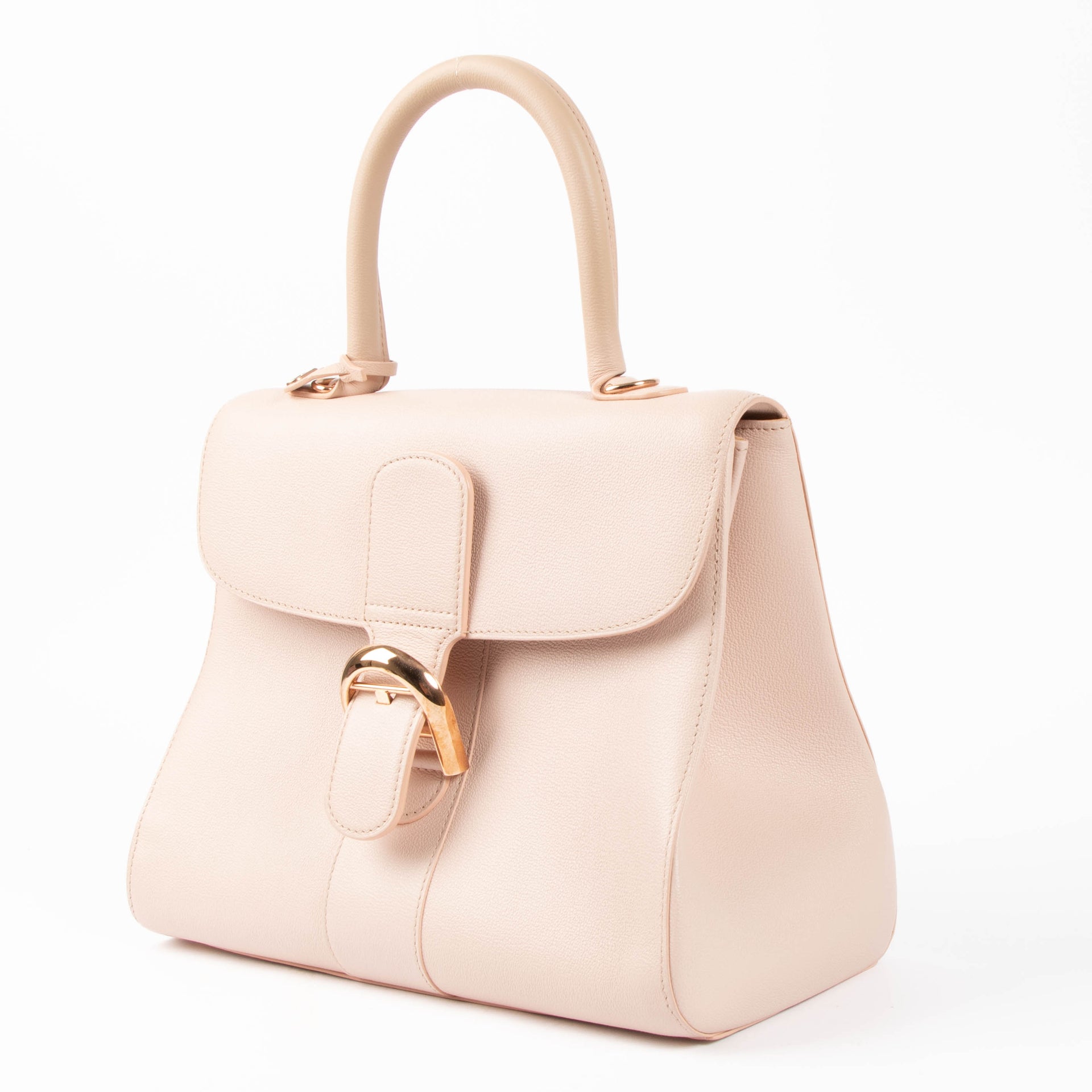 Delvaux Nude Rodeo Calf Brillant MM Bag