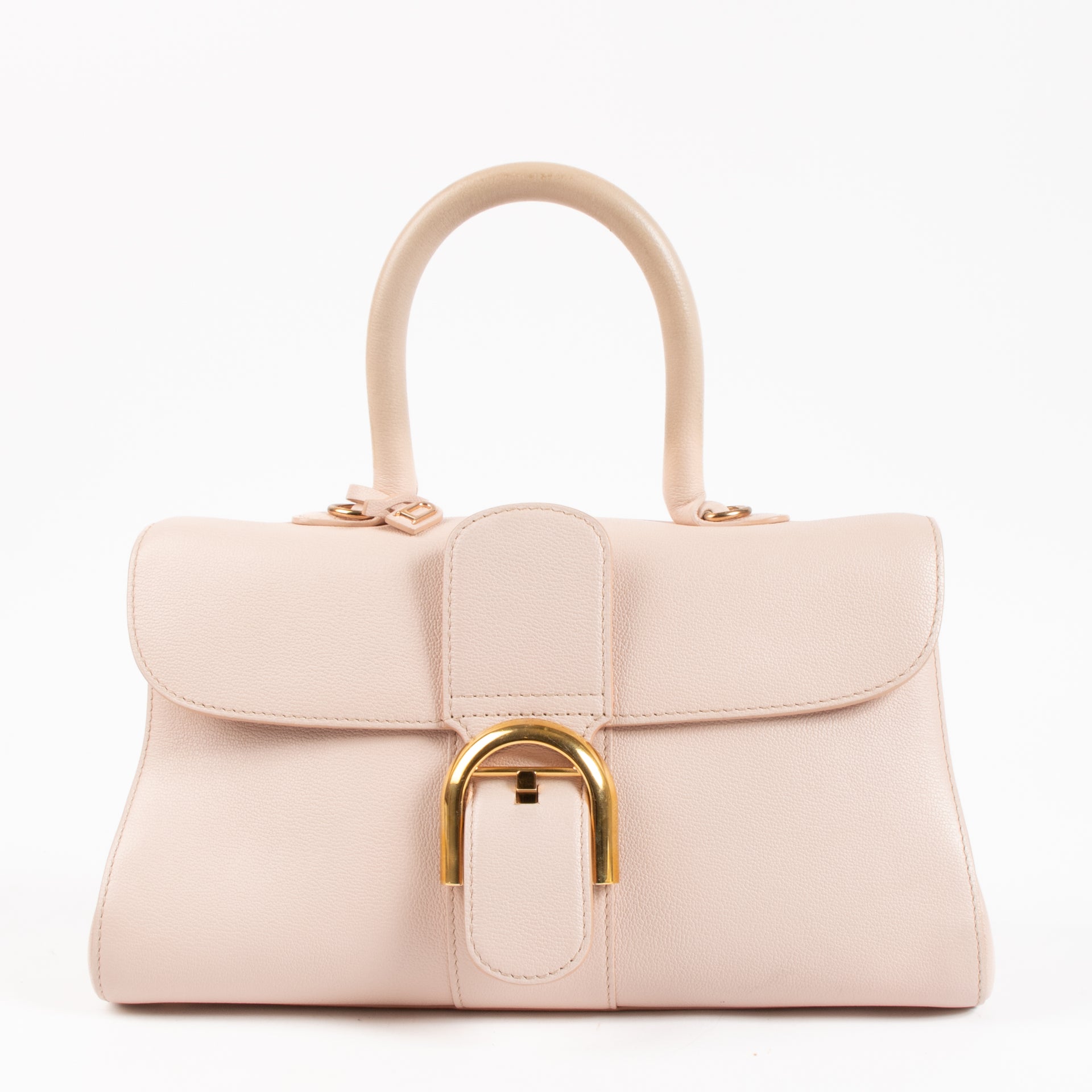Delvaux Nude Rodeo Calf Brillant East West Mini Bag