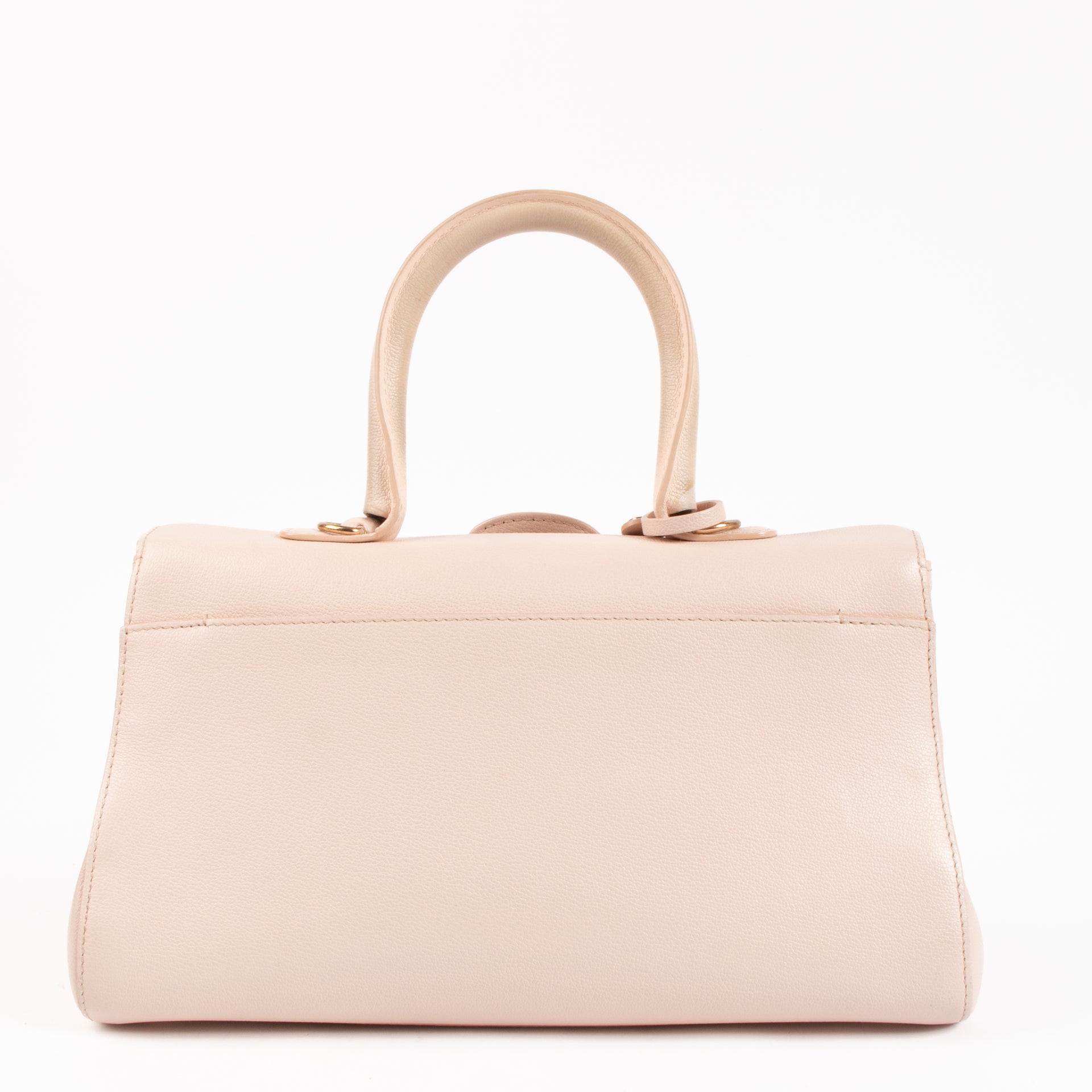 Delvaux Nude Rodeo Calf Brillant East West Mini Bag