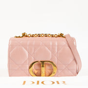 Shop the authentic Christian Dior Pearly Pink Cannage Small Caro Bag on Labellov.com !