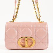 Shop the authentic Christian Dior Pearly Pink Cannage Small Caro Bag on Labellov.com !