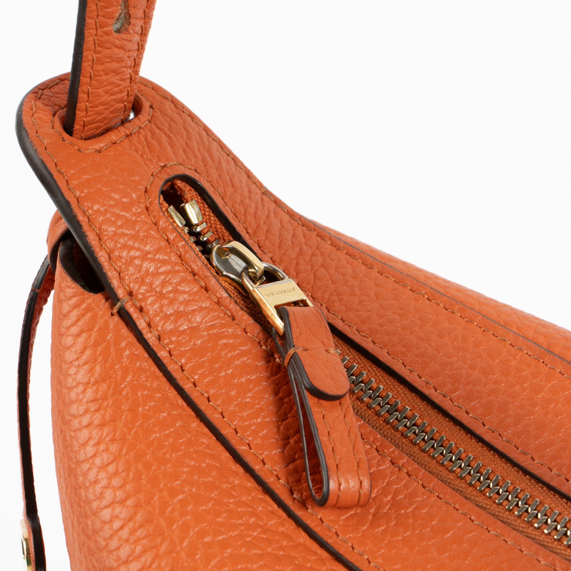 Delvaux Clementines Taurillon Soft Pin Twist Bag