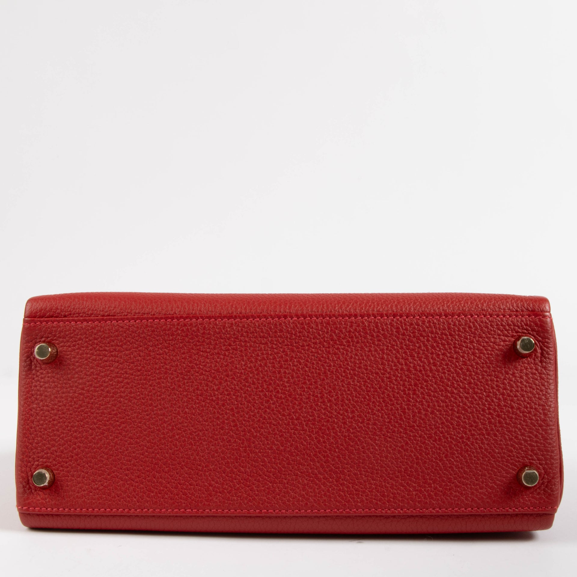 Hermès Kelly 28 Rouge Vif Togo GHW