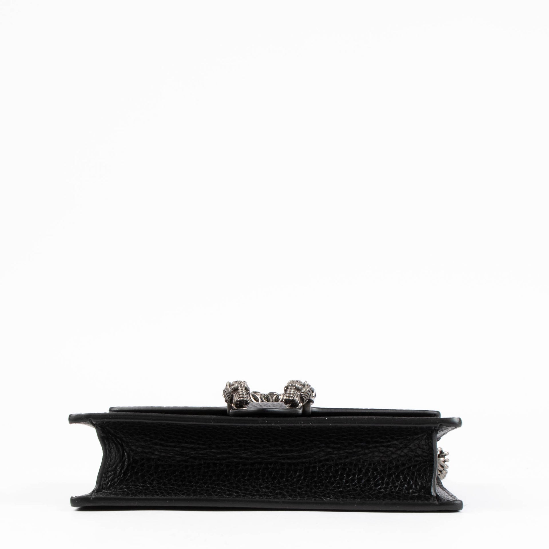 Shop the authentic Gucci Black Mini Dionysus Crossbody Bag second hand on Labellov.com