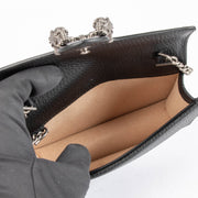 Shop the authentic Gucci Black Mini Dionysus Crossbody Bag second hand on Labellov.com