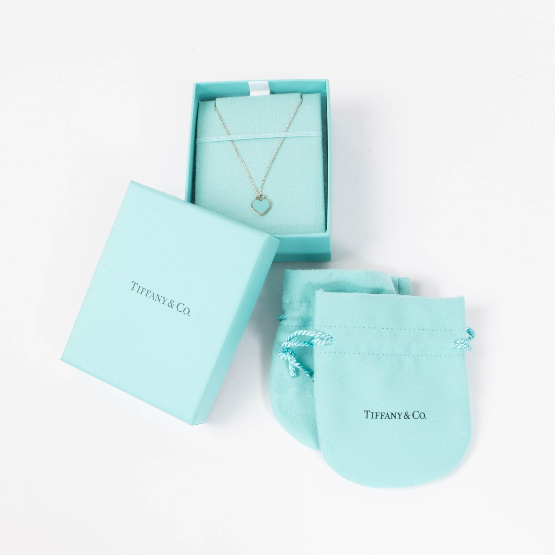 Tiffany & Co. Return To Tiffany™ Sterling Silver Small Heart Tag Necklace