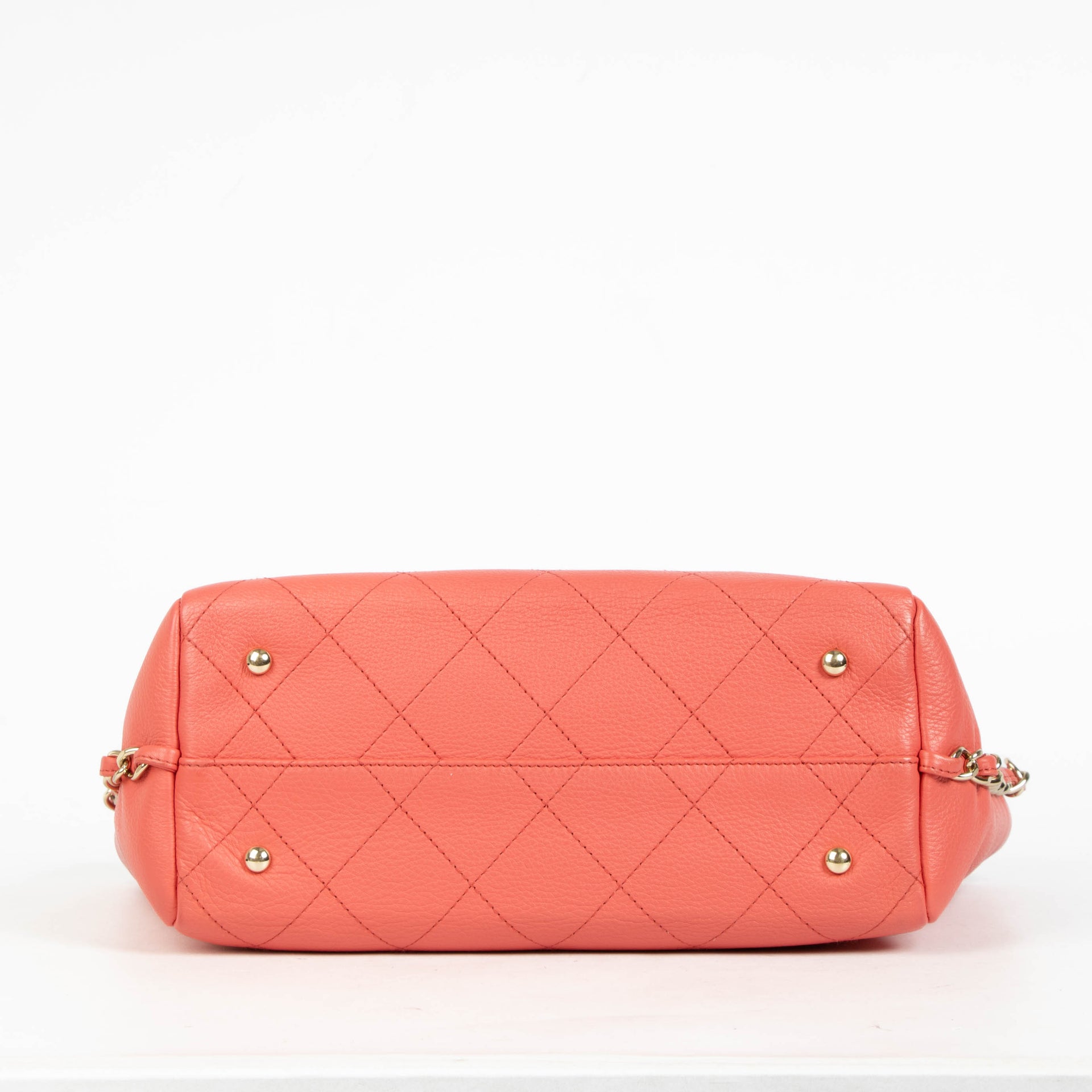 Chanel Pink Bullskin Leather Small Tote Bag