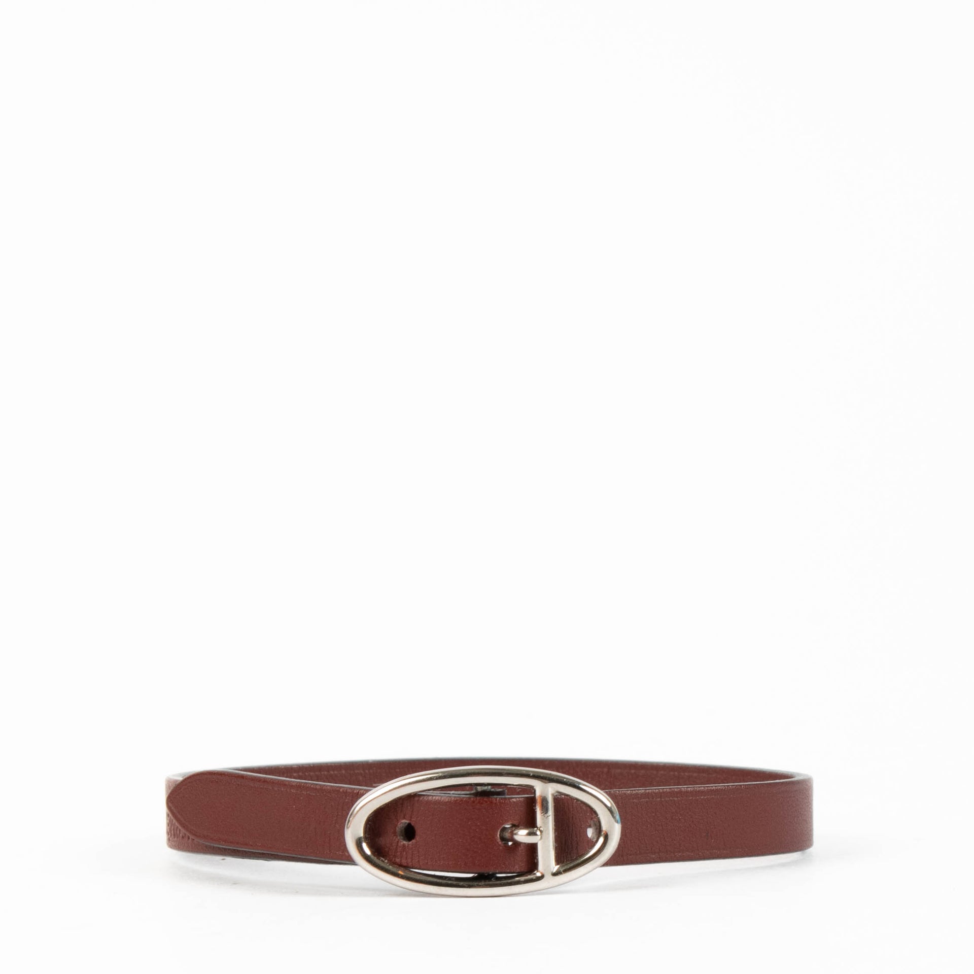 Hermes Hapi II Leather Bracelet