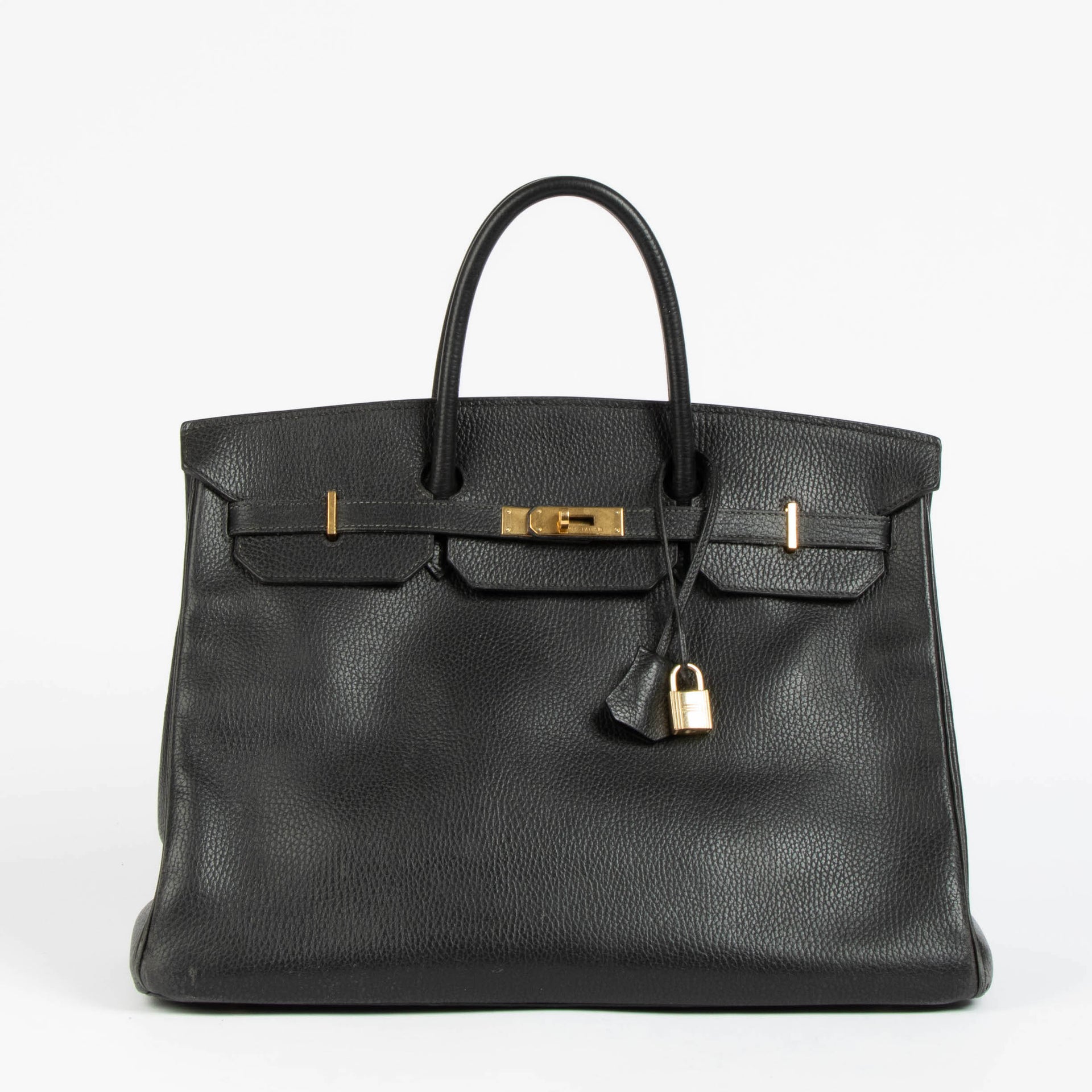 Hermès Birkin 40 Black Ardennes GHW