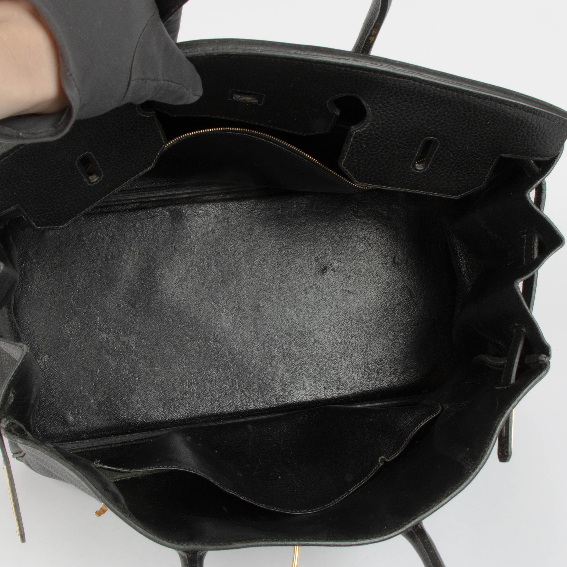 Hermès Birkin 40 Black Ardennes GHW