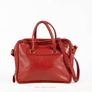 Shop authentic Balenciaga Red Blanket Square S Bag on Labellov.com.