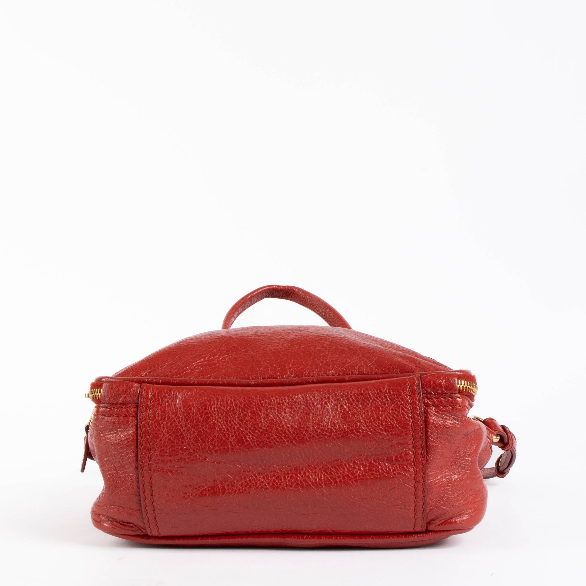 Shop authentic Balenciaga Red Blanket Square S Bag on Labellov.com.