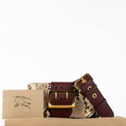 Shop this authentic Burberry Python Small Madison bag pre-loved on Labellov.com 